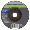 Forney Grinding Wheel, Metal, Type 27, 4 in x 1/4 in x 5/8 in 72307